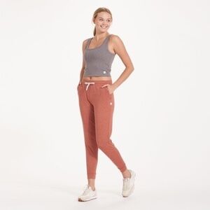Vuori Performance Jogger Sweatpants Cinnamon Heather Size XS